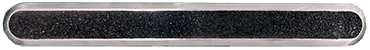 Carborundum Infill Black Strip