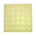 Yellow Stud Ceramic Tactile Tile