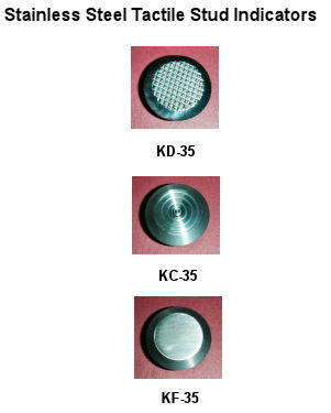 Stainless Steel Tactile Stud Indicators
